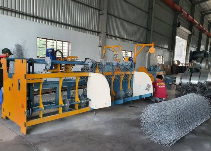 Máy đan lưới B40 Việt Hàn –Tự động hóa cho ngành rào chắn