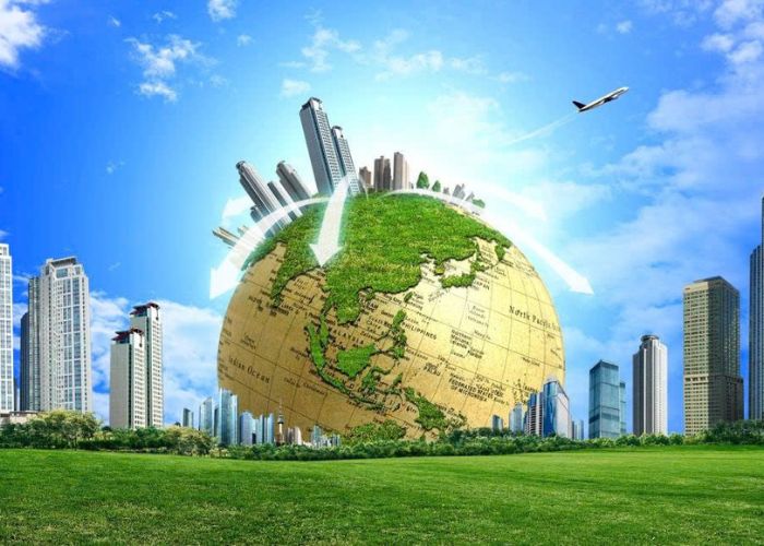 Xu hướng xây dựng xanh và vai trò của máy móc xây dựng hiện đại 