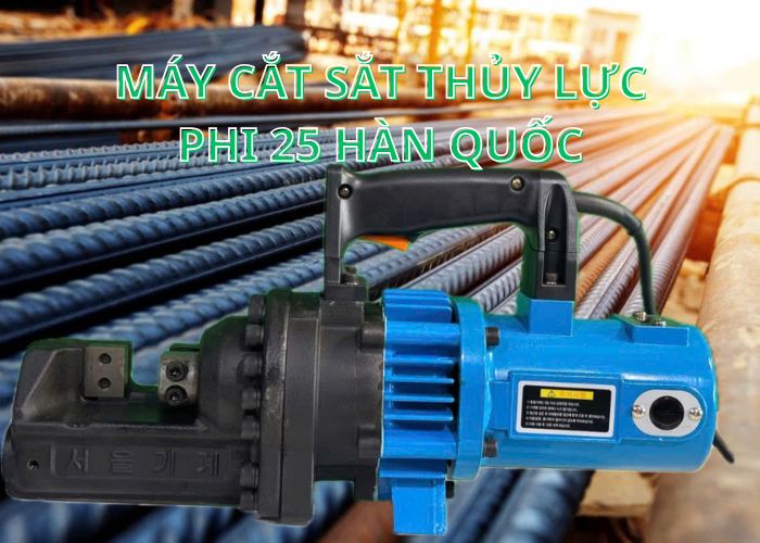 Lưỡi dao –Trái tim của máy cắt sắt thủy lực phi 25 Hàn Quốc