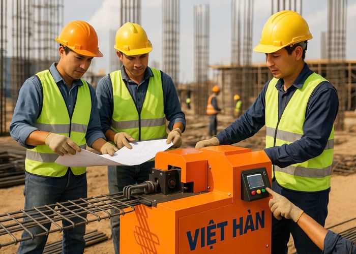 “Không chỉ bán máy –Việt Hàn còn truyền nghề”