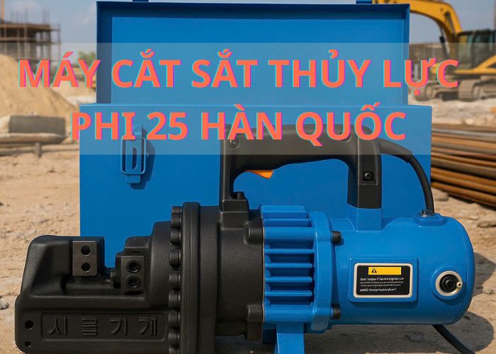 “Máy cắt sắt có mặt –Chất lượng công trình nâng tầm”